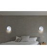 5W LED hvid væglampe - IP20 indendørs, Rund, roterbar, inkl. lyskilde