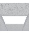 Outlet: 60x60 LED panel, 32W - Højde:13mm, 120lm/W, hvid kant