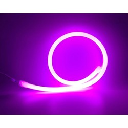 230V Neon Flex LED strip Lilla / pink D16 Neon Flex LED - 8W pr. meter, IP67, 230V