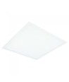 40W Smart Home LED panel - Højde:25mm, 60x60, Tuya/Smart Life, Virker med Google Home, Alexa og smartphones, hvid kant