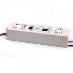 12V RGB V-Tac 30W strømforsyning - 12V DC, IP67 vandtæt