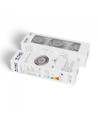 3-pak 5W Indbygningsspot - Stål front, komplet med GU10 holder og LED spot