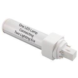 G24Q (4 ben) LEDlife G24Q-SMART9 9W LED pære - HF Ballast kompatibel, DALI dæmpbar, 180°, Erstat 26W