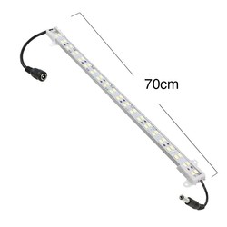 Enkeltfarvet LED strip 24V Trappe aluprofil med LED strip - 70 cm, 4W, 24V, IP65, med stik