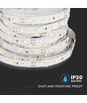 5m 4,2W/m LED strip - 12V DC, 60 LED pr. meter
