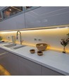 5m 11W/m stænktæt LED strip - 12V DC, IP65, 60 LED pr. meter