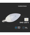 E14 4W LED pære - 200° spredning