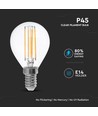 E14 4W LED kronepære - Kultråd, P45