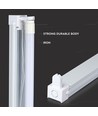 60cm T8 LED grundarmatur - Til 1x 60cm LED rør, IP20 indendørs