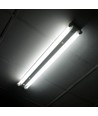 60cm T8 LED grundarmatur - Til 2x 60cm LED rør, IP20 indendørs