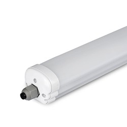 LED armatur V-Tac vandtæt 36W komplet LED armatur - 120 cm, IP65, 230V