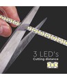 5m 18W/m LED strip - 12V DC, IP20, Høj lumens, 240LED