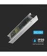 120W / 12V DC strømforsyning - 10A, IP20 indendørs