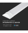 120cm 40W komplet LED armatur - 6 års garanti