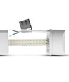 120cm 40W komplet LED armatur - 6 års garanti