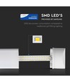 150cm 50W komplet LED armatur - 6 års garanti