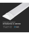 150cm 50W komplet LED armatur - 6 års garanti