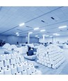 150cm 50W komplet LED armatur - 6 års garanti