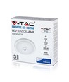 12W LED sensorlampe - IP20 indendørs, Samsung LED chip, PIR sensor, inkl. lyskilde