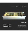 150W / 24V DC strømforsyning - 6.5A, IP20 indendørs
