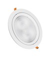20W Ø17cm LED spotlight - Hul: Ø14,5 cm, Mål: Ø17 cm, 3 cm høj, Samsung LED chip